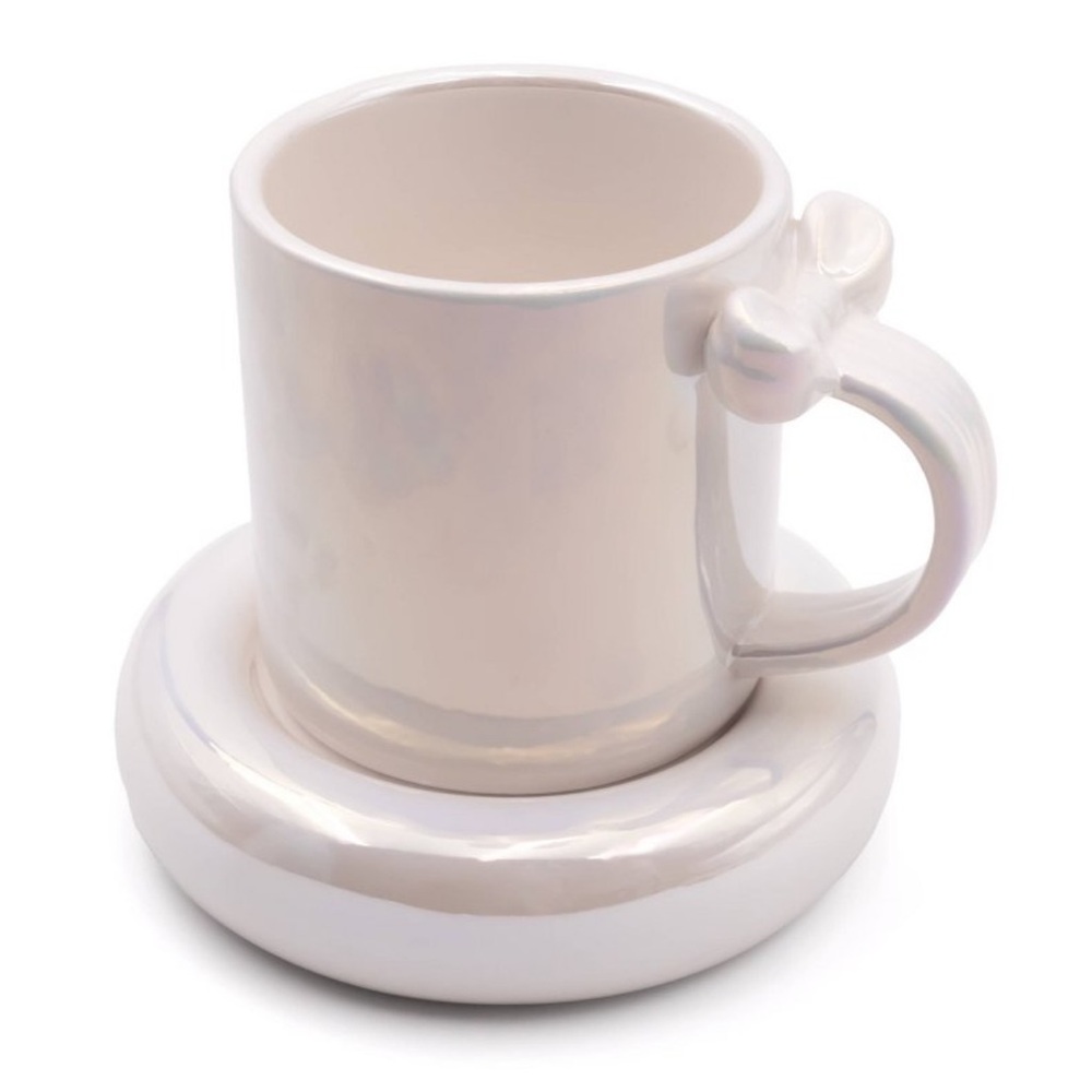 Target 🎯 10oz Bow Coffee Mugs Iridescent
